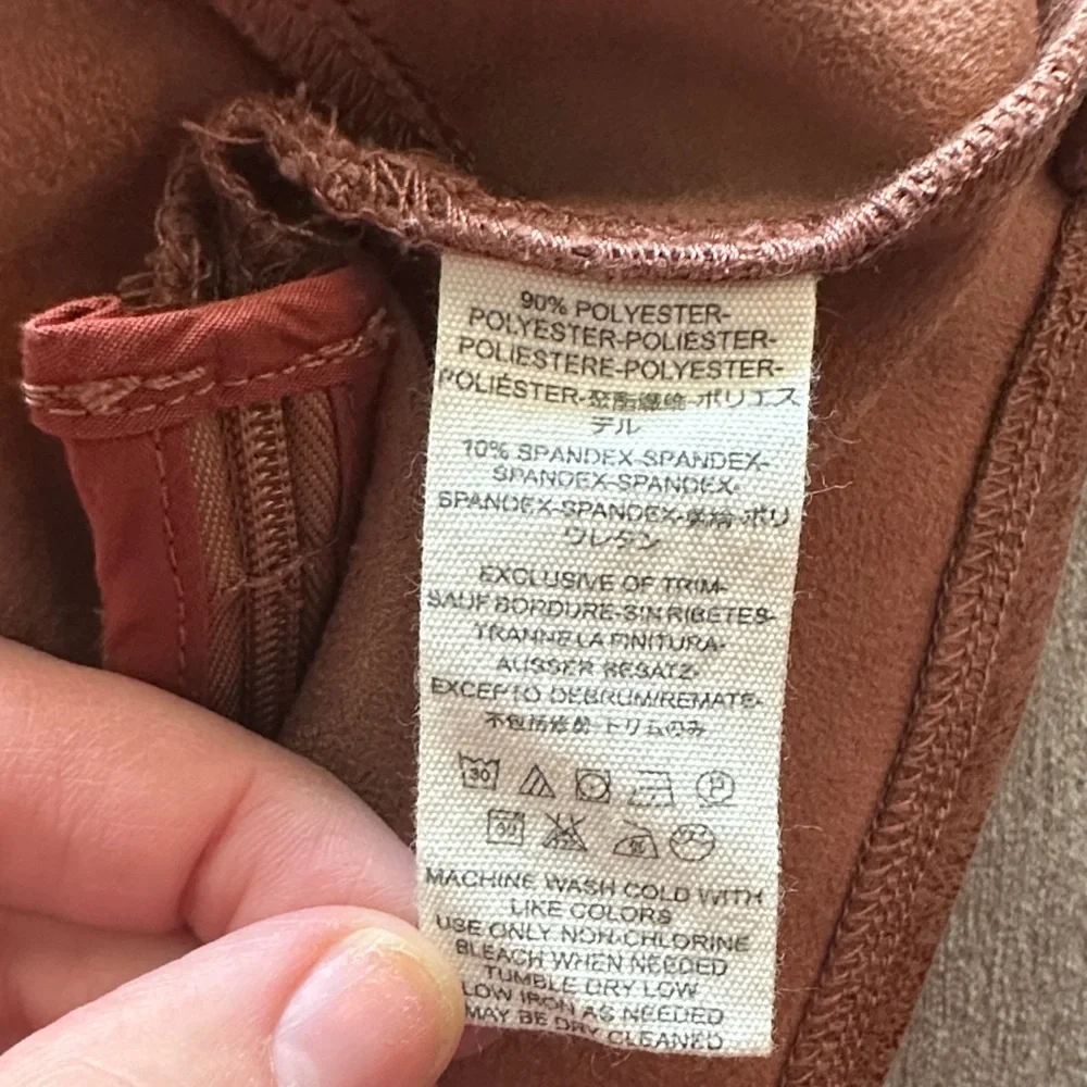 Free People Tan Wrap Mini Skirt - Picture 7 of 7